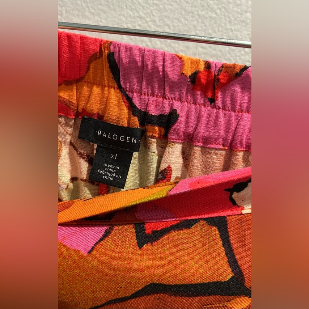 Halogen Colorful Abstract Skirt - Picture 2 of 2